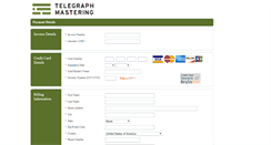 Desktop Screenshot of paytelegraphmastering.com